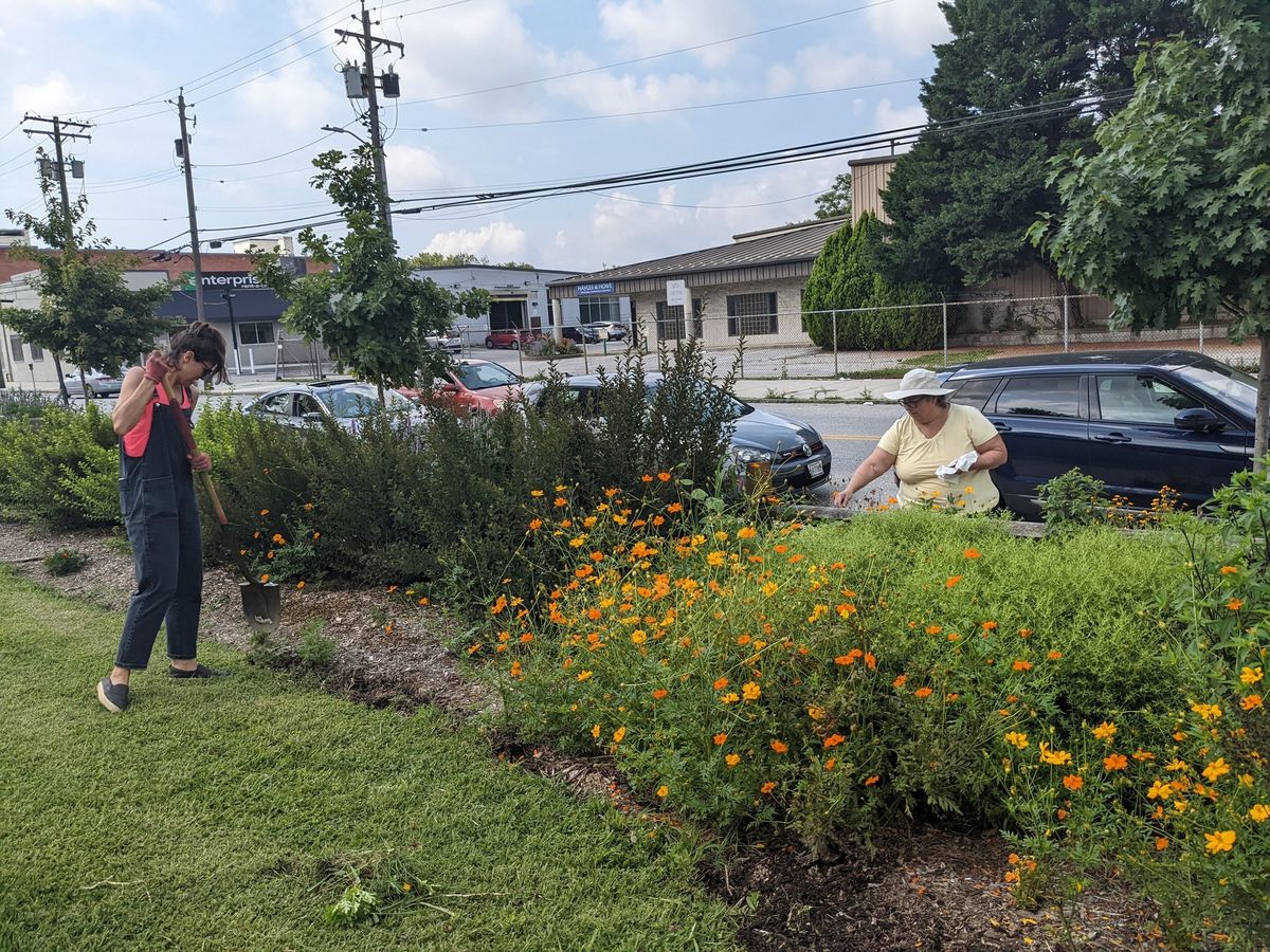 Sisson Street Park July Workday