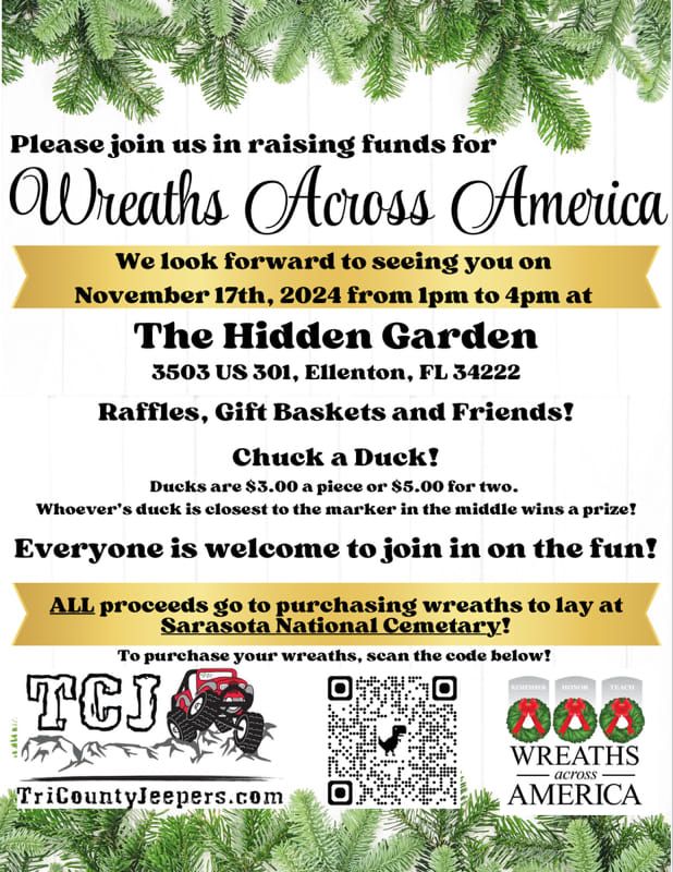 Wreaths Across America November Social 