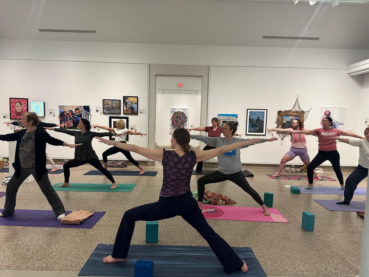 Yoga in the Galleries: Art and Movement with Jesse Curran