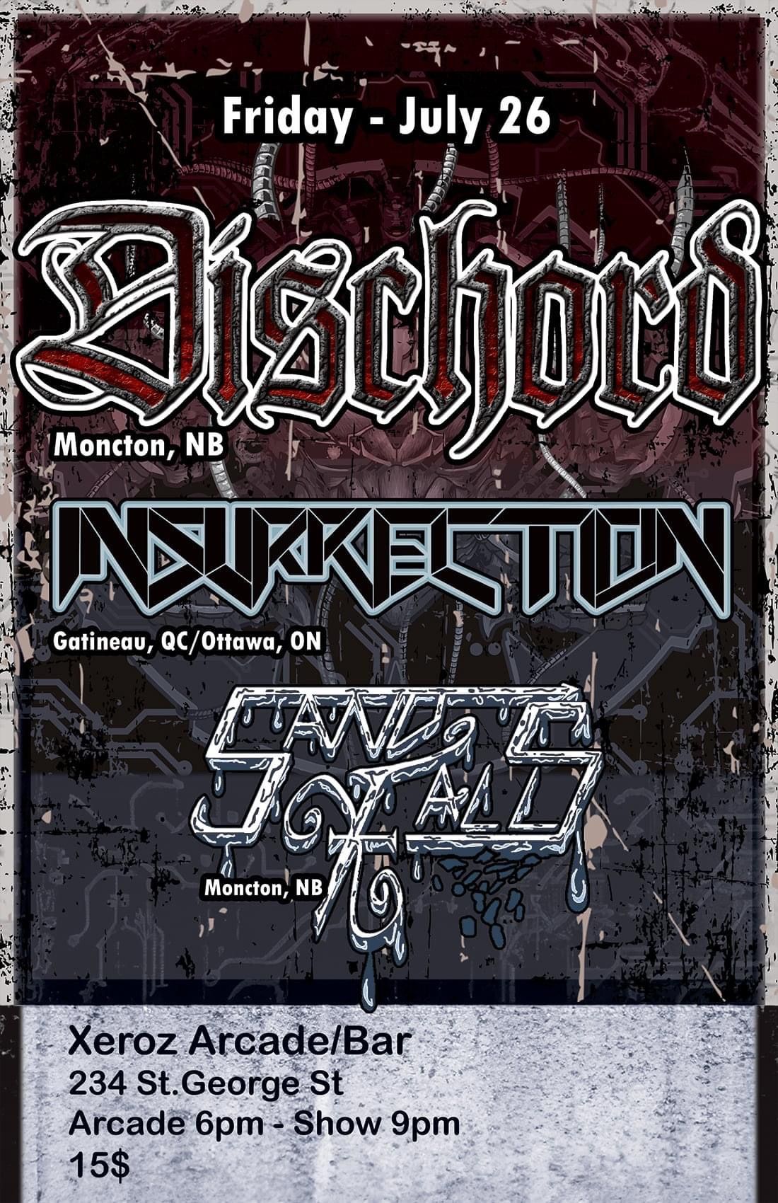 Dischord & Insurrection live in Moncton