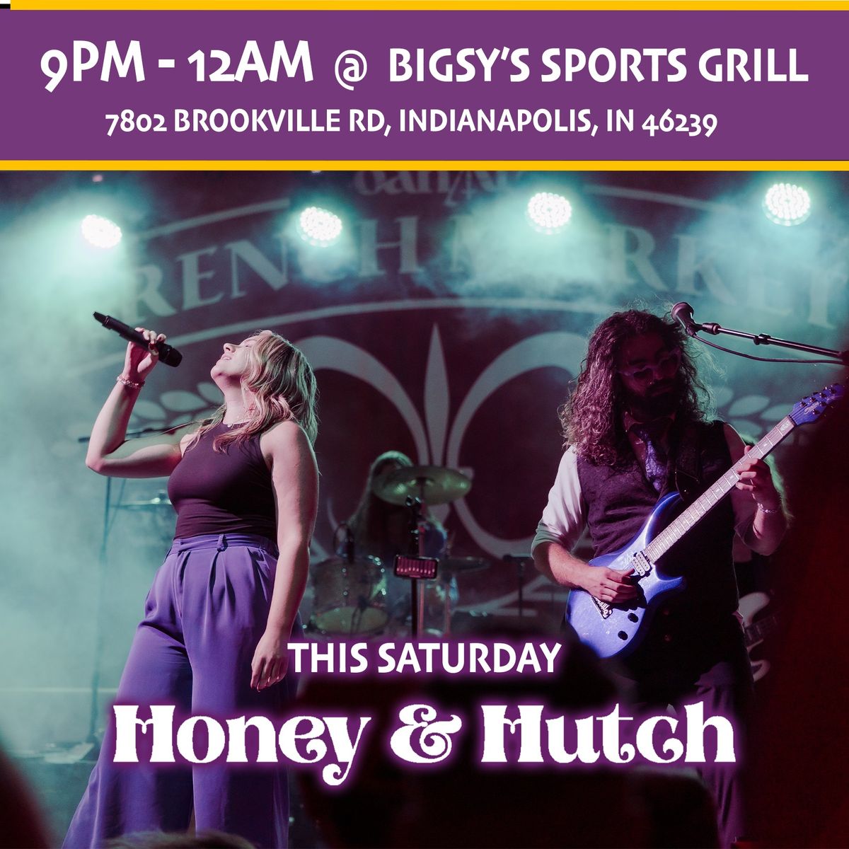 Honey & Hutch @ Bigsy's Sports Grill