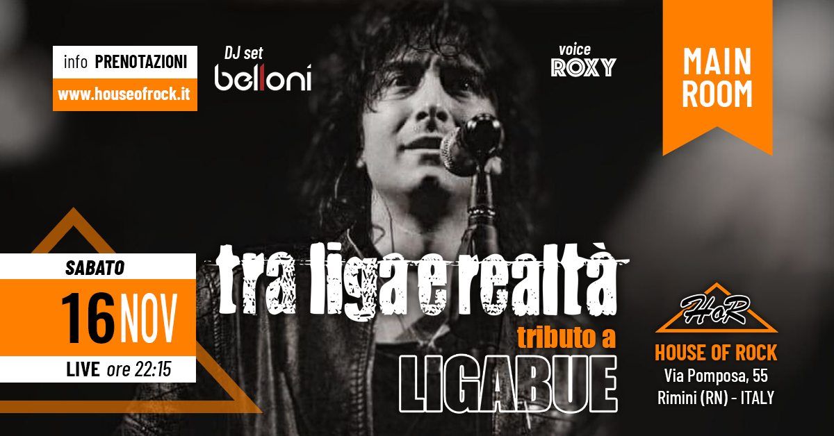 HoR LiVE | Tra Liga E Realt\u00e0 - Tributo a Ligabue 