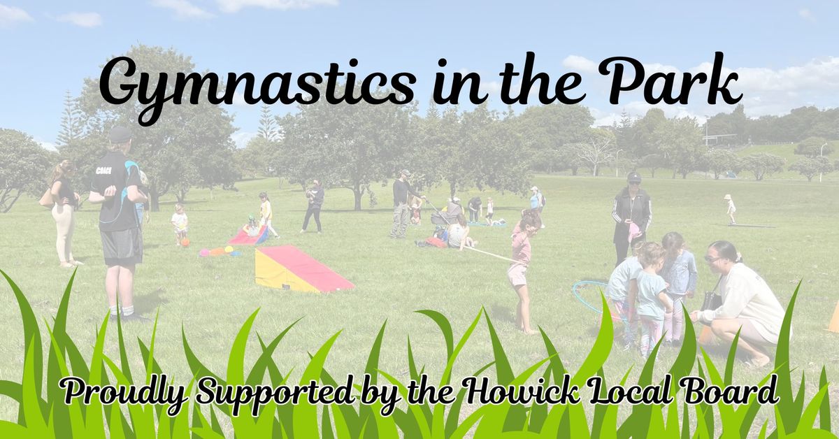 FREE Gymnastics in the Park - Lloyd Elsmore Park, Howick, 17 Nov 2024