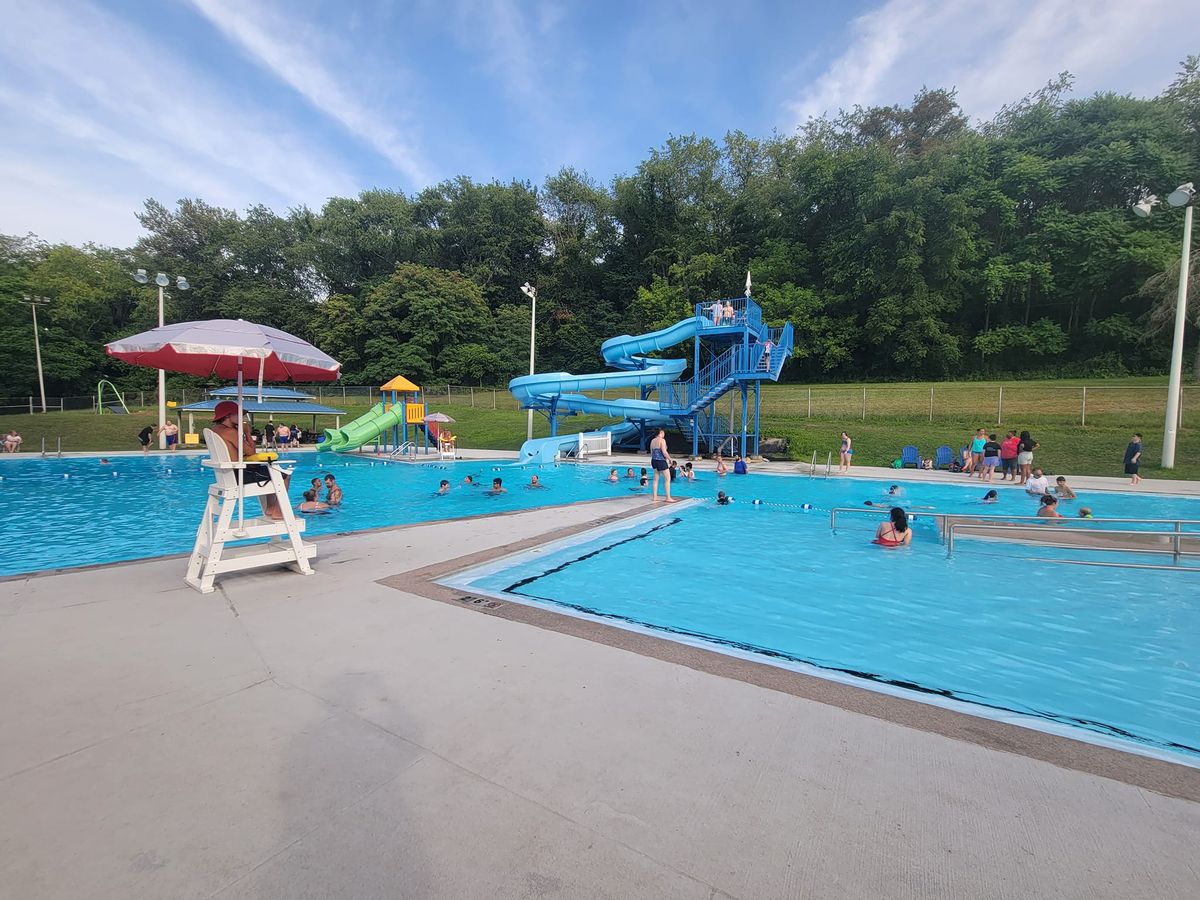 Swimming at Veteran's Memorial Pool at Lynch Field