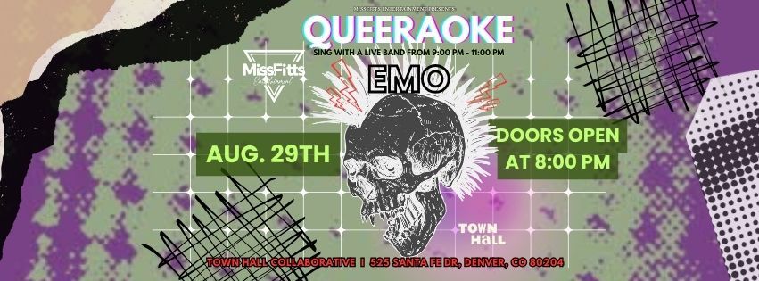 Queeraoke - Sing with a LIVE Band - Emo Edition