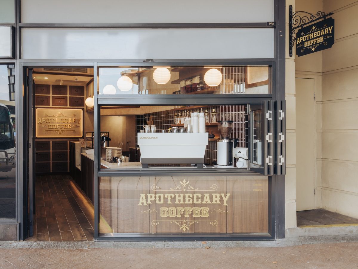 Apothecary Coffee St Leonards Grand Opening