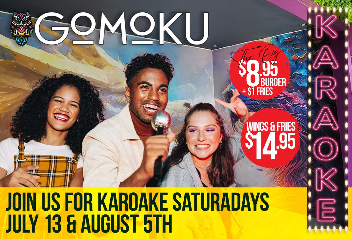 \ud83c\udfa4\ud83c\udfb6 Karaoke Night at Gomoku Restaurant! \ud83c\udfb6\ud83c\udfa4