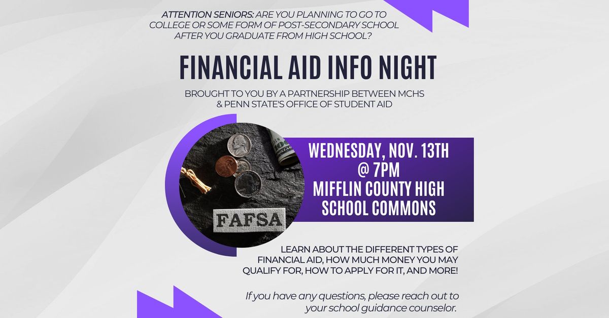 Financial Aid Info Night