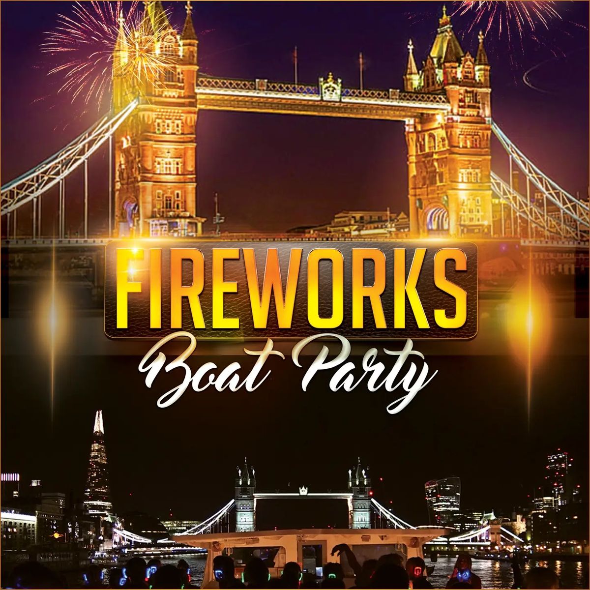 Fireworks on the Thames - Guy Fawkes night Boat party 