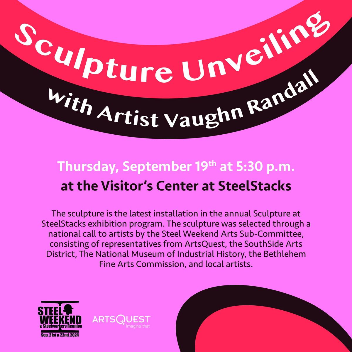 Sculpture Unveiling with Vaughn Randall