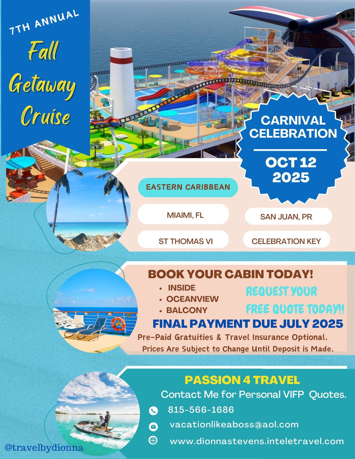 7th Annual Fall Getaway 2025 - Carnival Celebration 