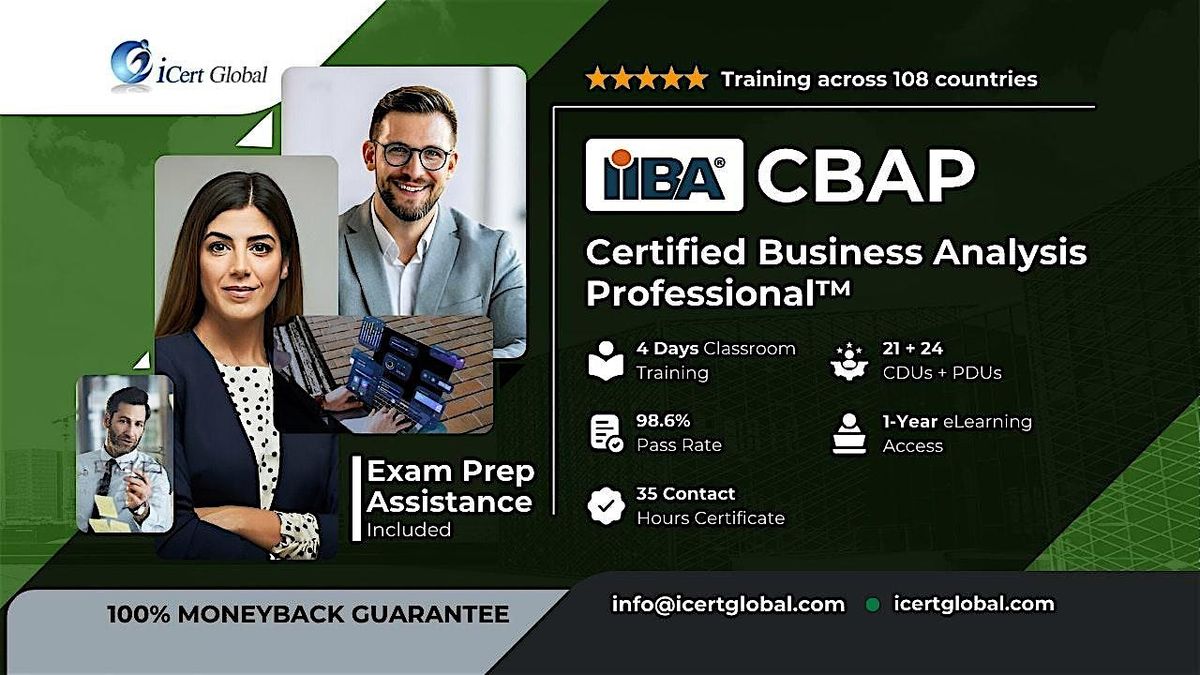 Business Analytics Weekend (CBAP) Training in Oakley, CA