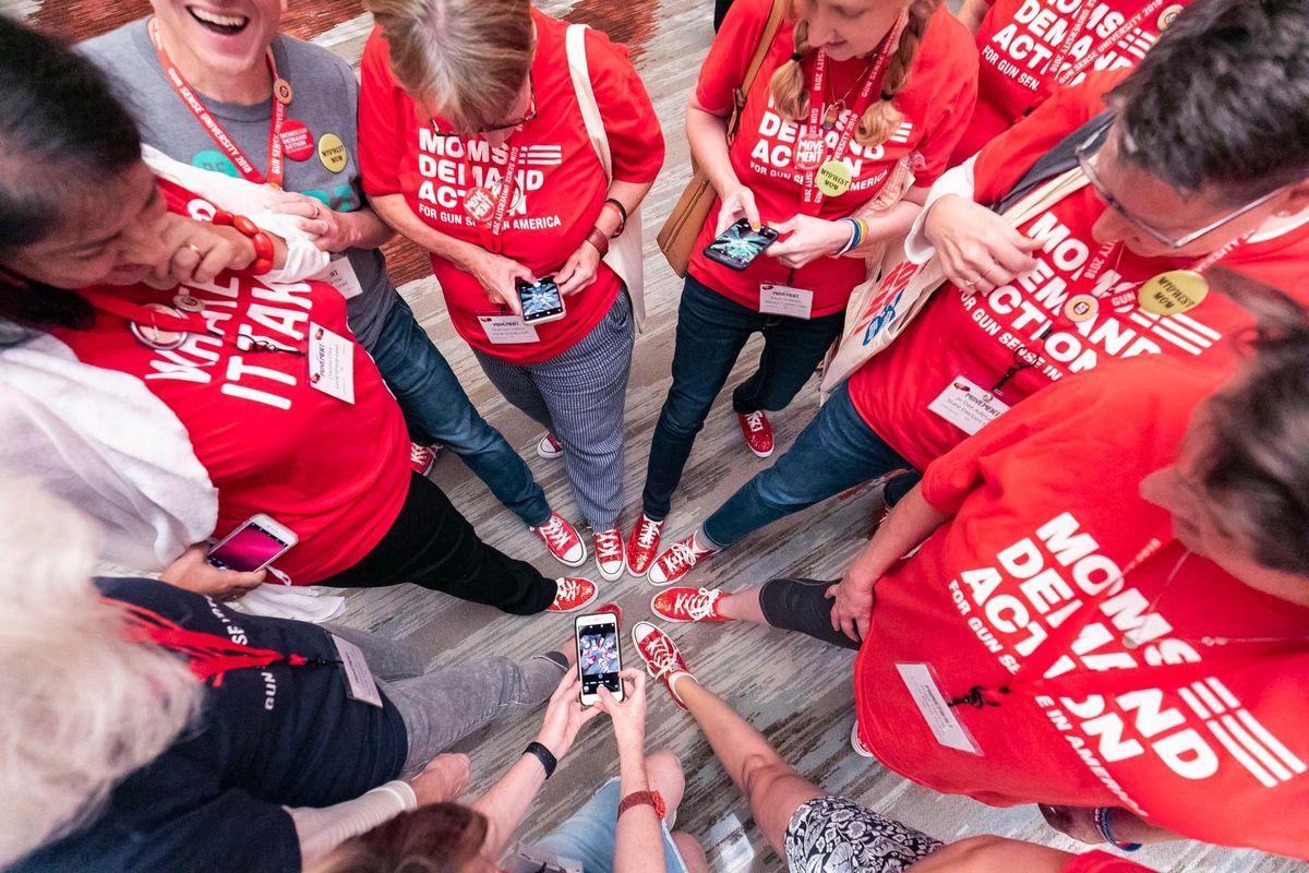 York, PA canvass for gun sense candidates 