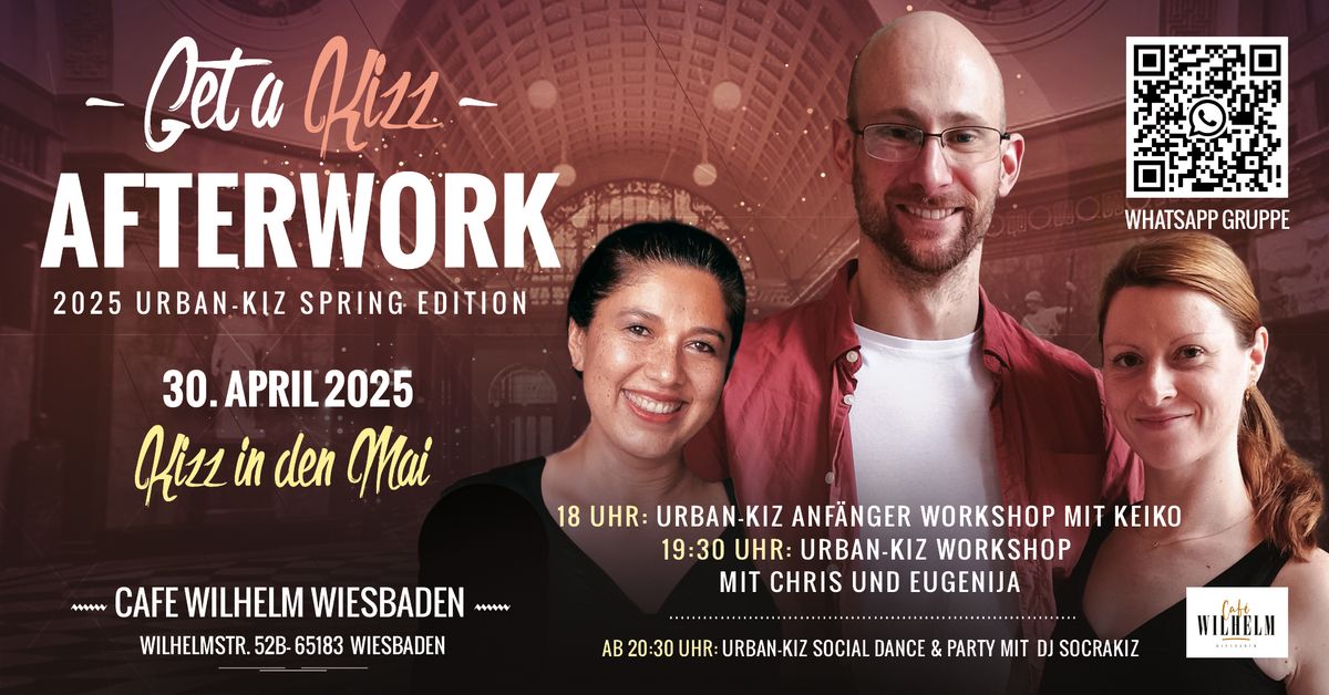 Get a Kizz AFTERWORK - 2025 Urban-Kiz Spring Edition