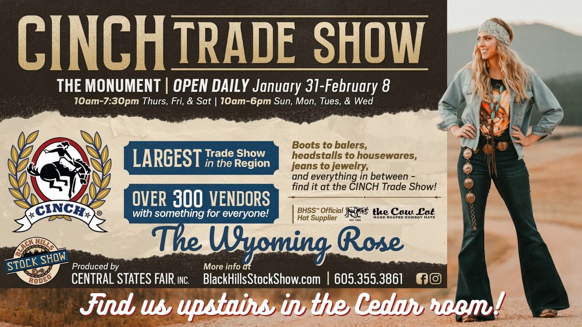 BH Stock Show CINCH Trade Show!