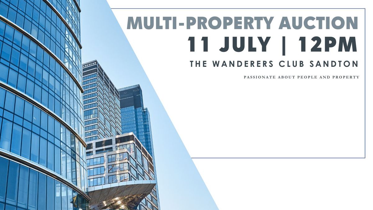  Live Auction Event | The Wanderers Club - 11 July 2024 
