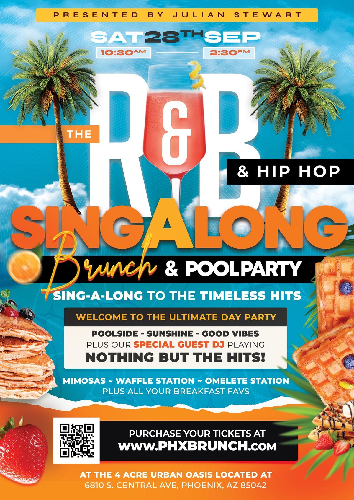 The R&B and Hip Hop SingALong Brunch & Pool Party