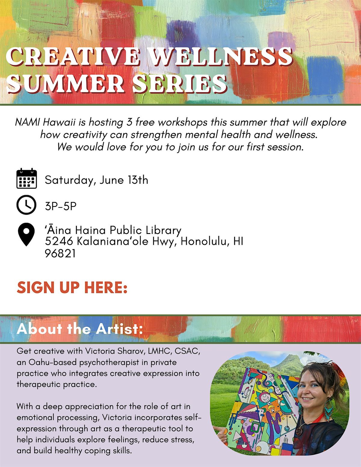 Creative Wellness Workshop