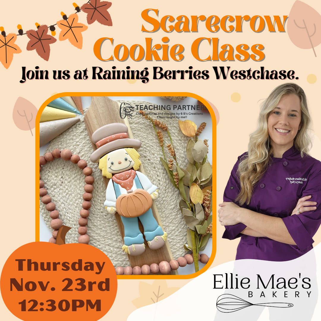 Build a Scarecrow Halloween Cookie Decorating 