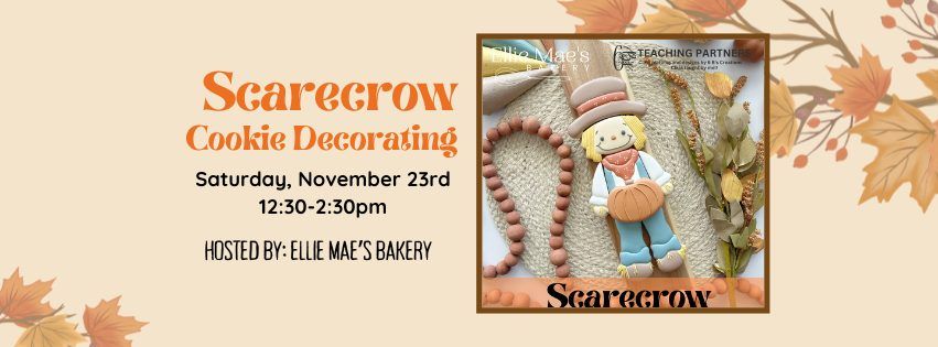 Build a Scarecrow Halloween Cookie Decorating 