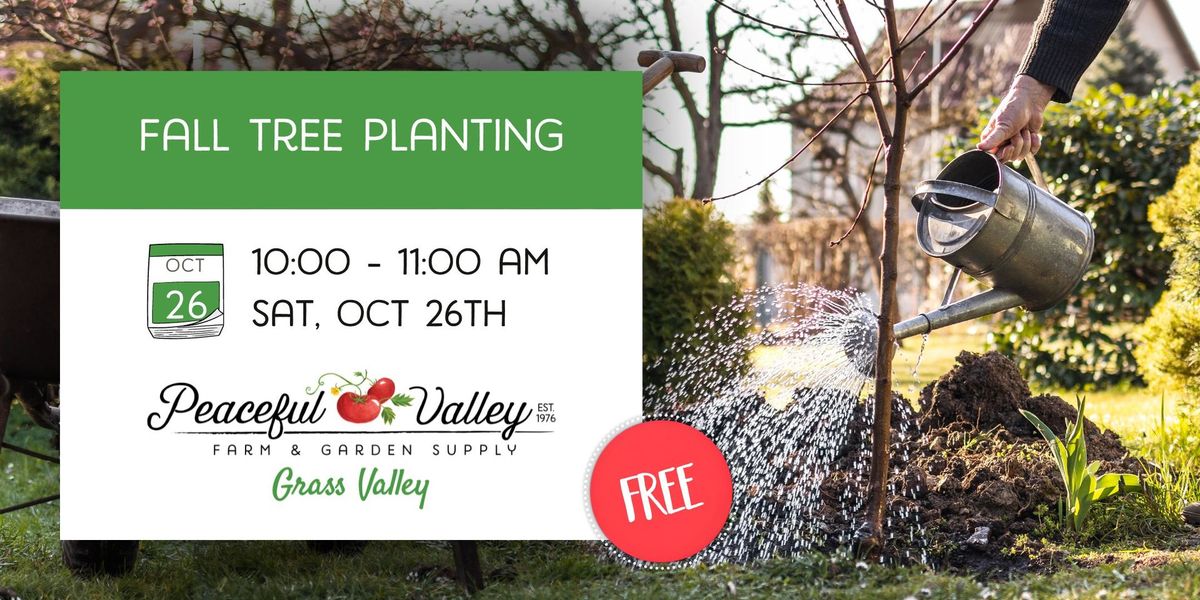 Fall Tree Planting