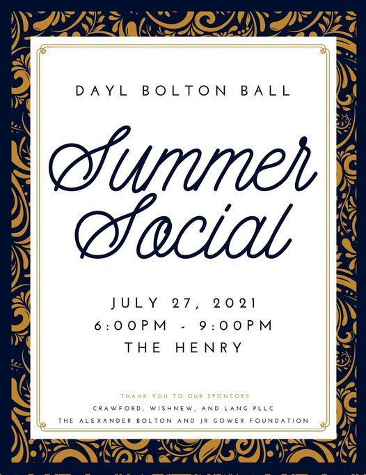 DAYL Bolton Ball: Summer Social
