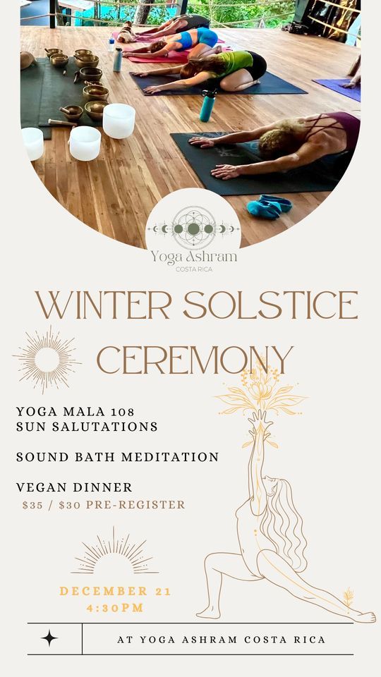 Winter Solstice Celebration with Yoga Mala 108 Sun salutations at Yoga ...