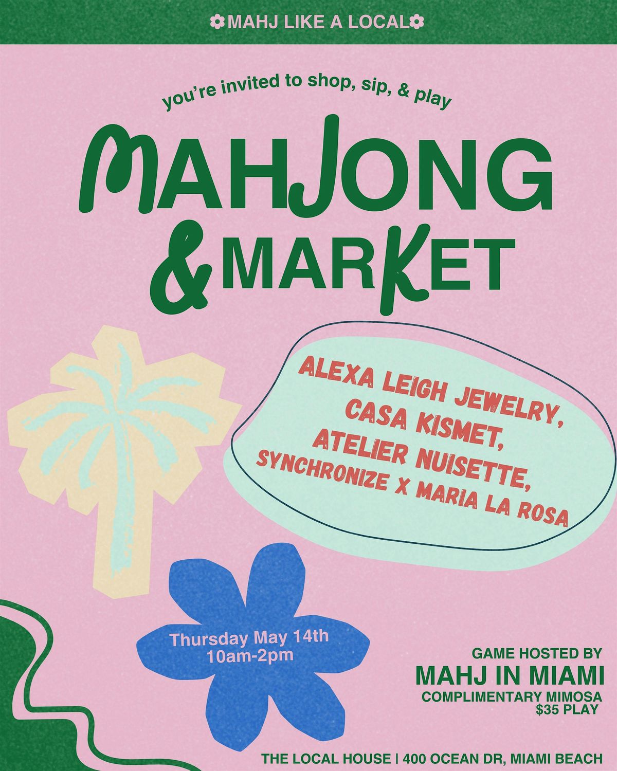 Mahjong, Shopping & A Beautifully Social Morning