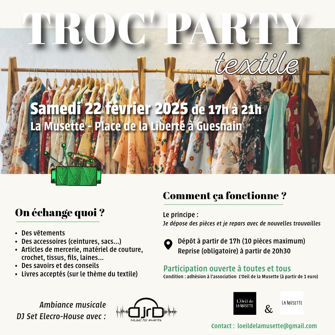 Troc'Party textile