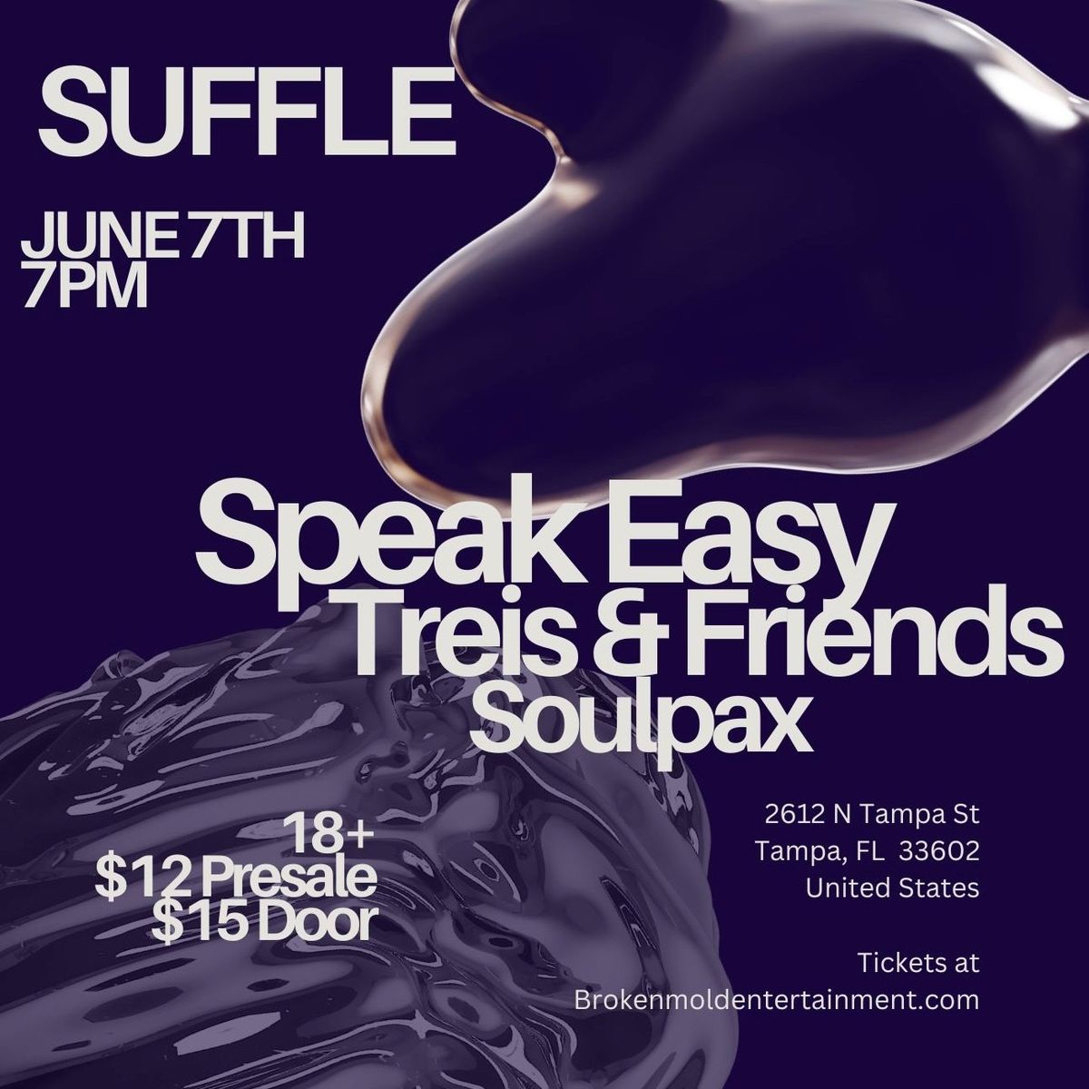 Speak Easy + Soulpax + Treis and Friends at Shuffle