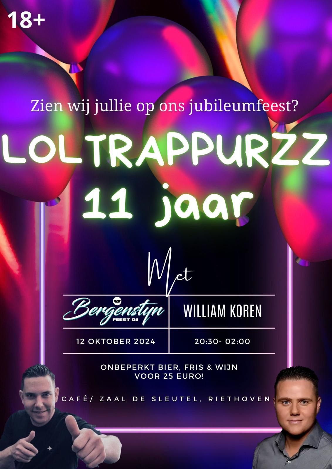 Loltrappurzz jubileum feest 11 jarig bestaan \ud83c\udf89 