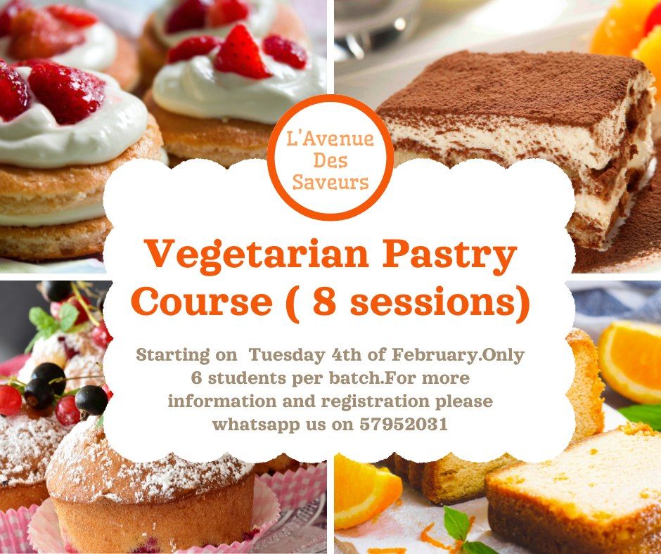 Vegetarian Pastry Class