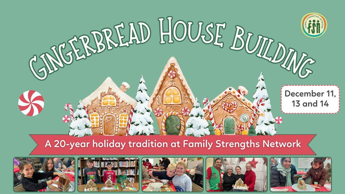 Gingerbread House Building