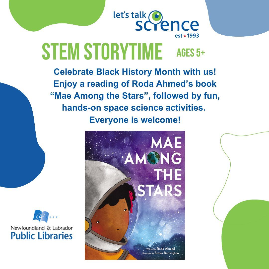 STEM Storytime with Let's Talk Science