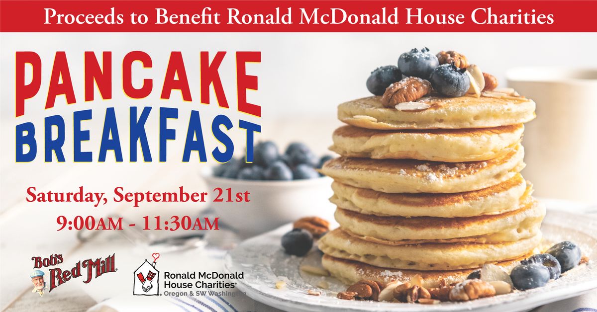 Pancake Breakfast for Ronald McDonald House Charities