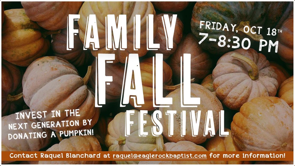 Family Fall Festival