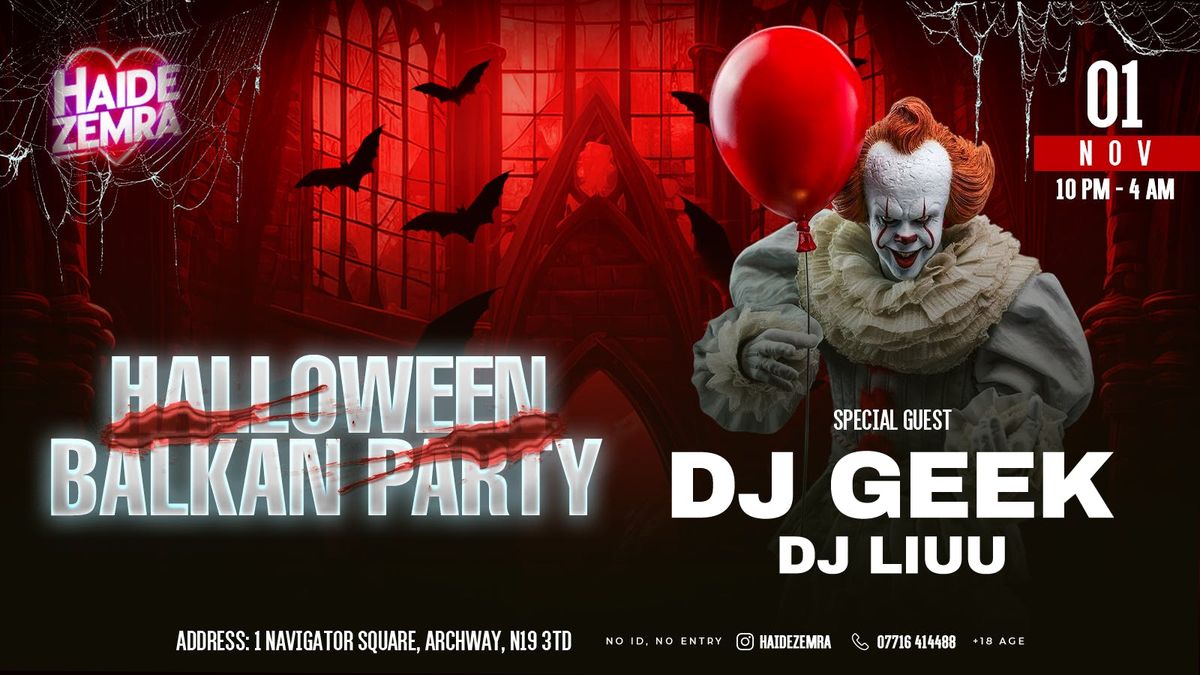 Balkan Halloween Party