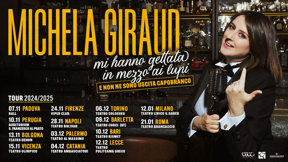 Michela Giraud dal vivo a Catania