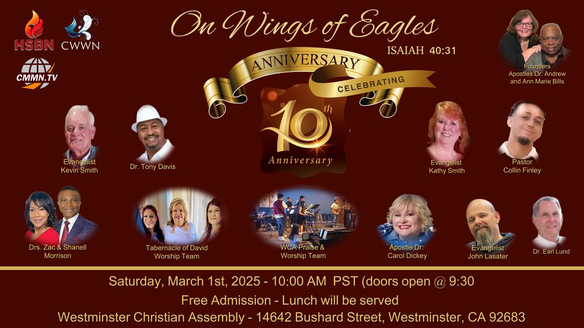 10TH ANNIVERSARY CELEBRATION