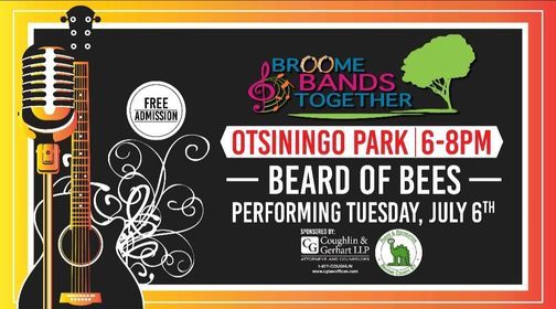 Broome Bands Together: Beard Of Bees, Otsiningo Park, Binghamton, 6 ...