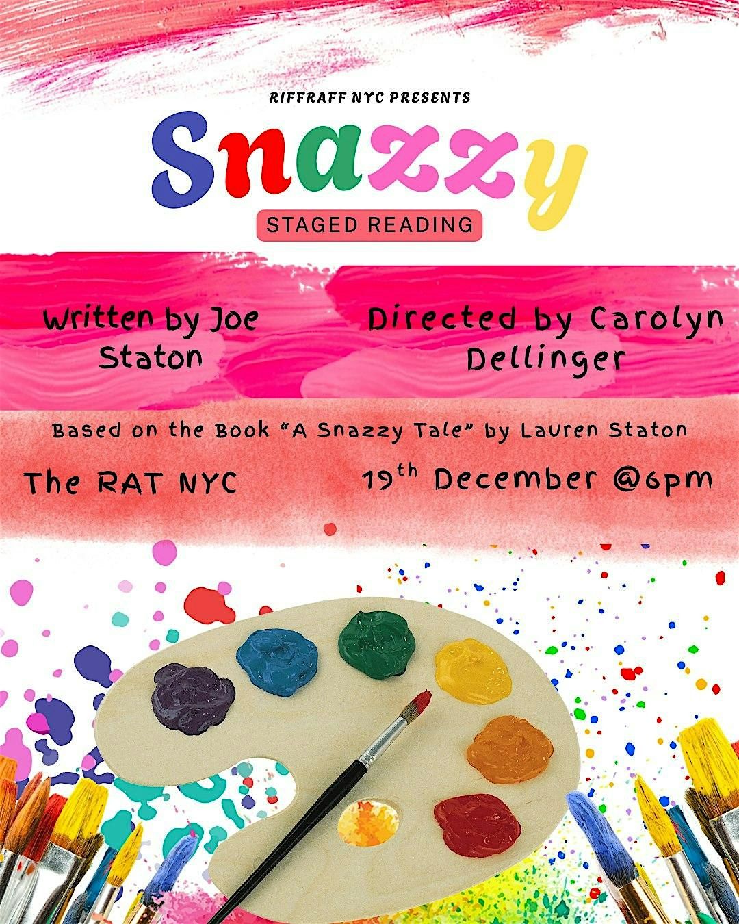 SNAZZY - Staged Reading and Talkback