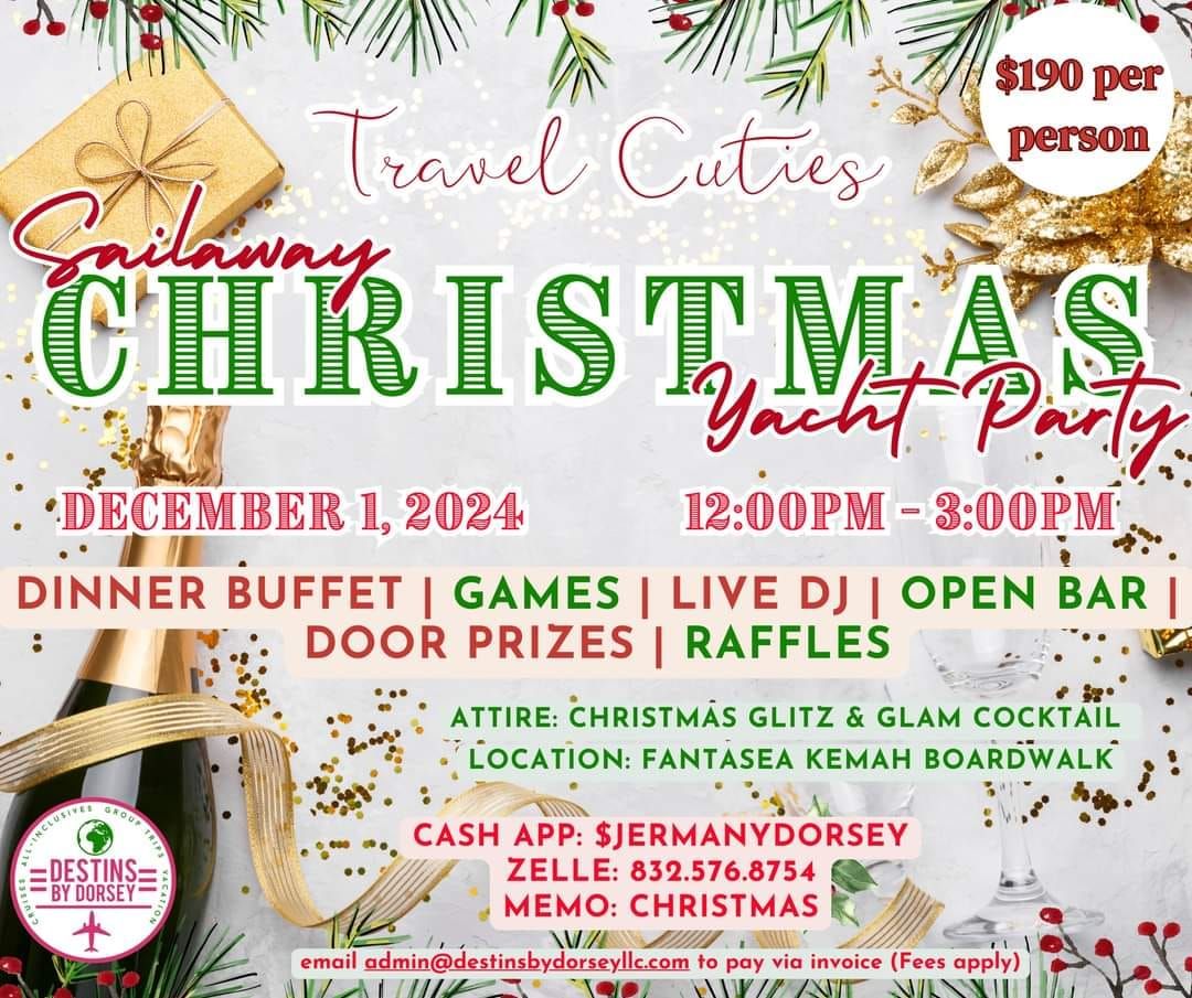 2nd Annual Travel Cuties Christmas \ud83c\udf84 Party: #SailawayEdition 