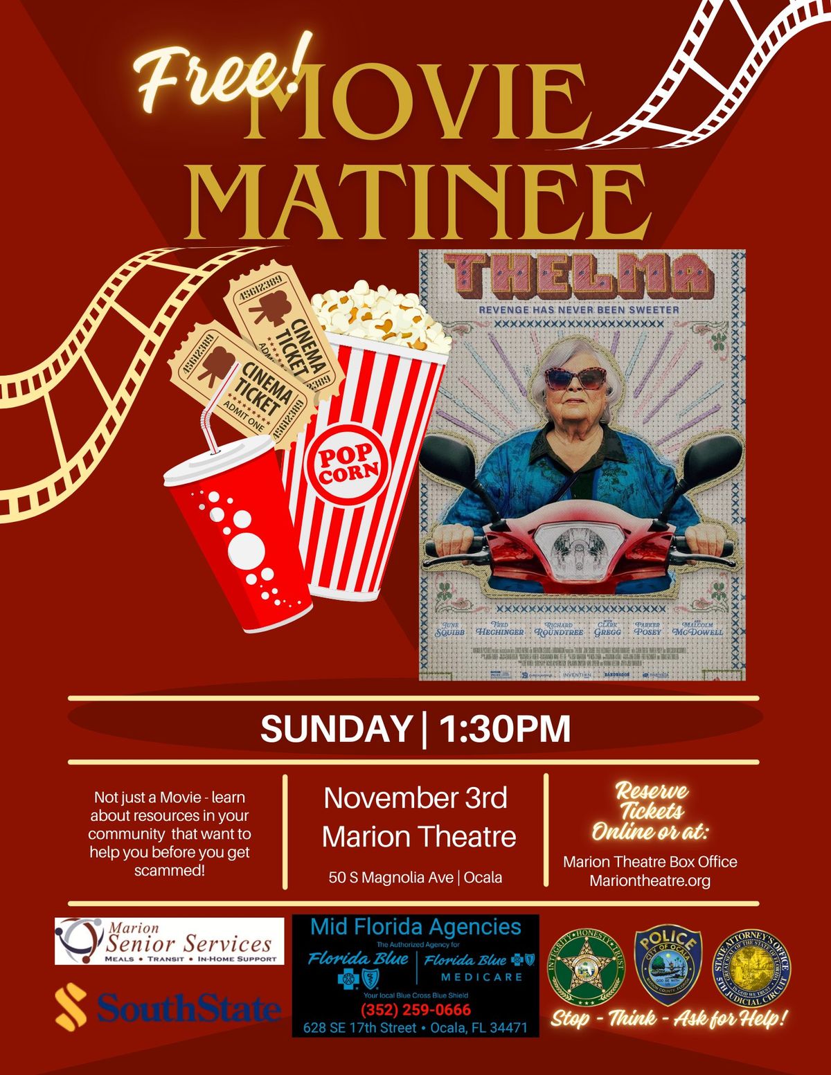 THELMA - FREE Movie Matinee