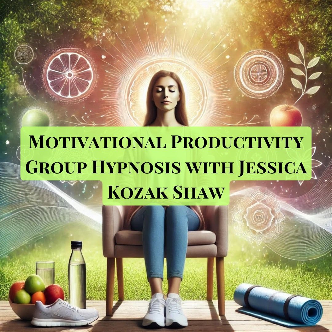 Motivational Productivity Group Hypnosis with Jessica Kozak Shaw