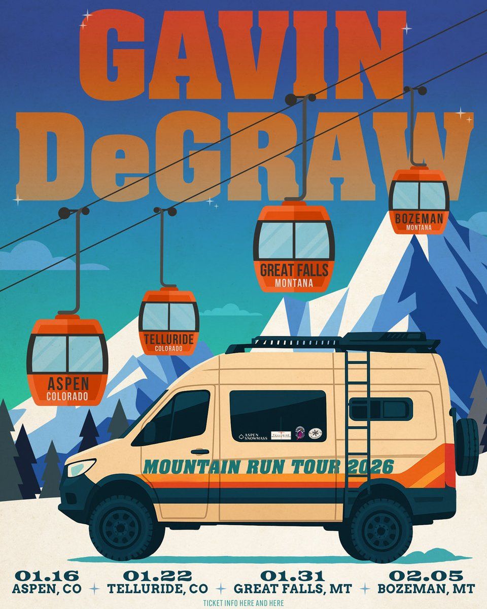 Gavin DeGraw: Mountain Run 2026 at Belly Up Aspen