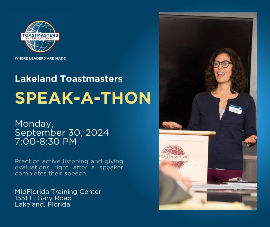 Speak-A-Thon 