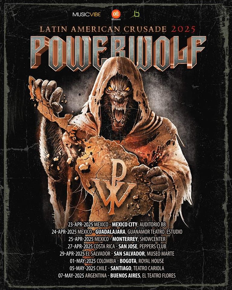 POWERWOLF - Wars & Wolves Metal Fest