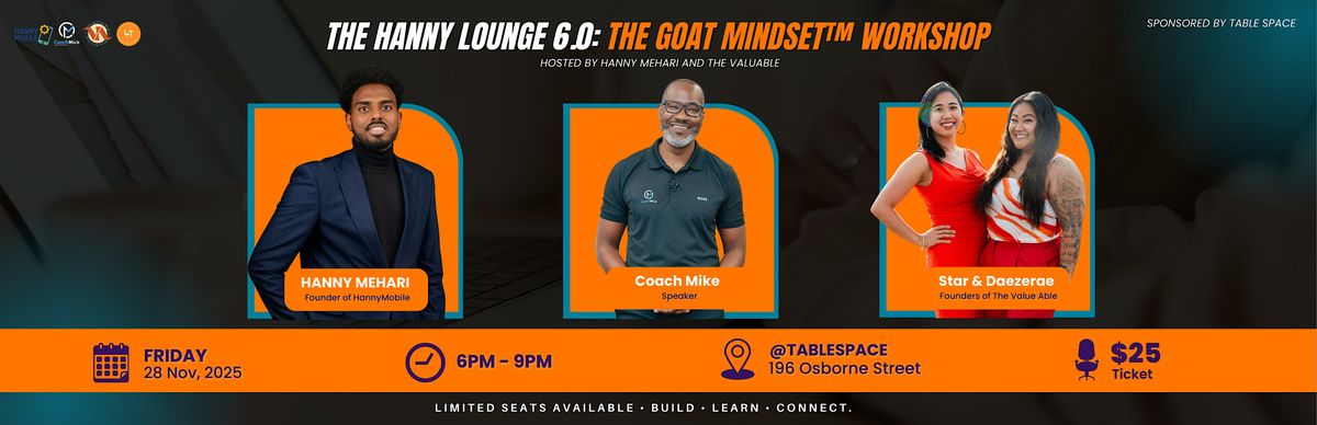 The GOAT Mindset\u2122 Workshop Turn Intention into Momentum