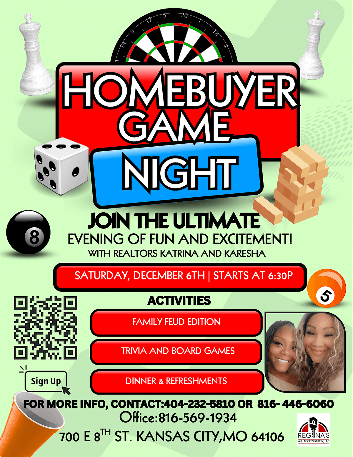 Homebuyers Game Night