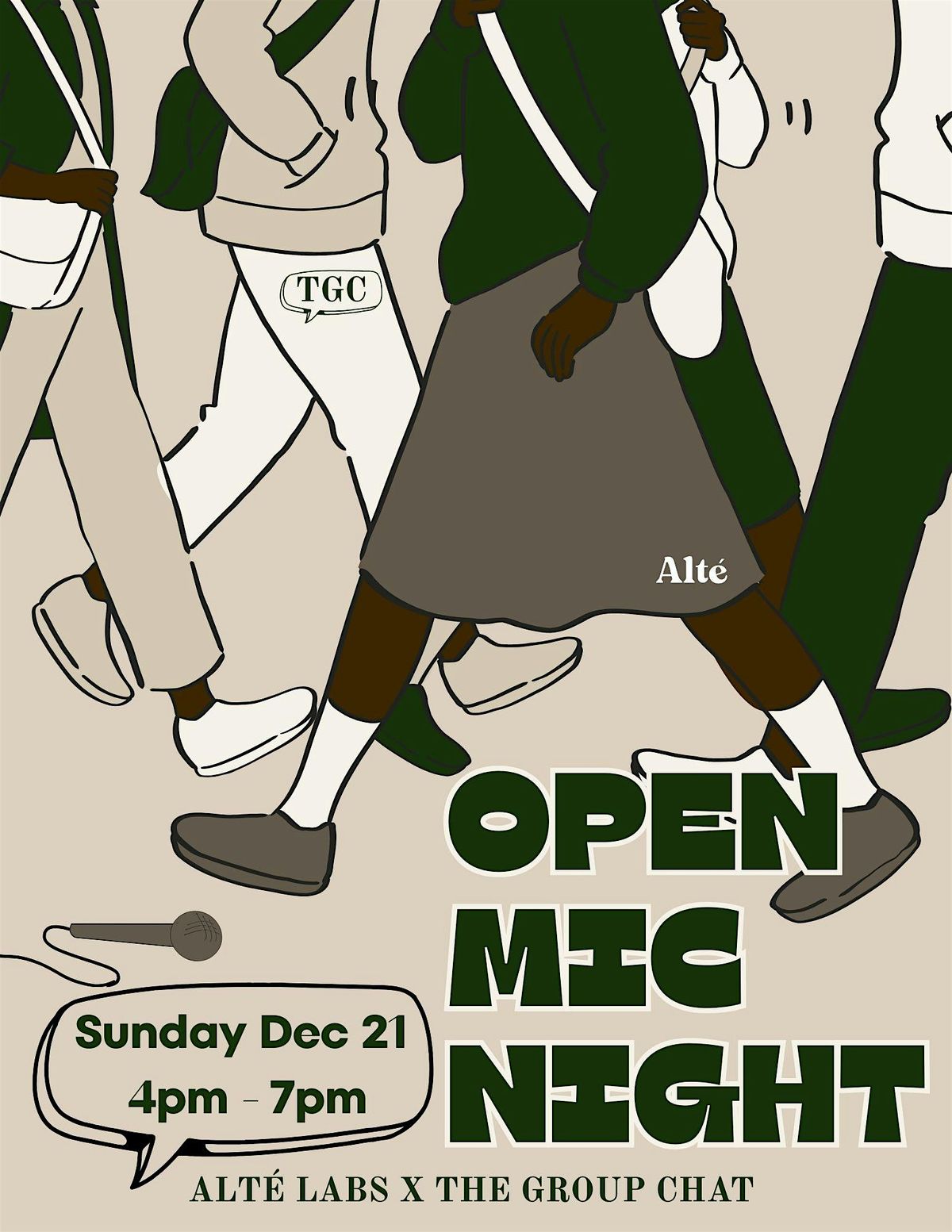 Alt\u00e9 Labs x TGC Open Mic